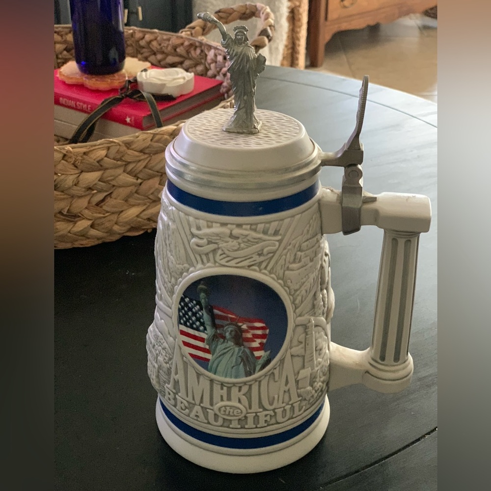 Beer Stein-America The Beautiful